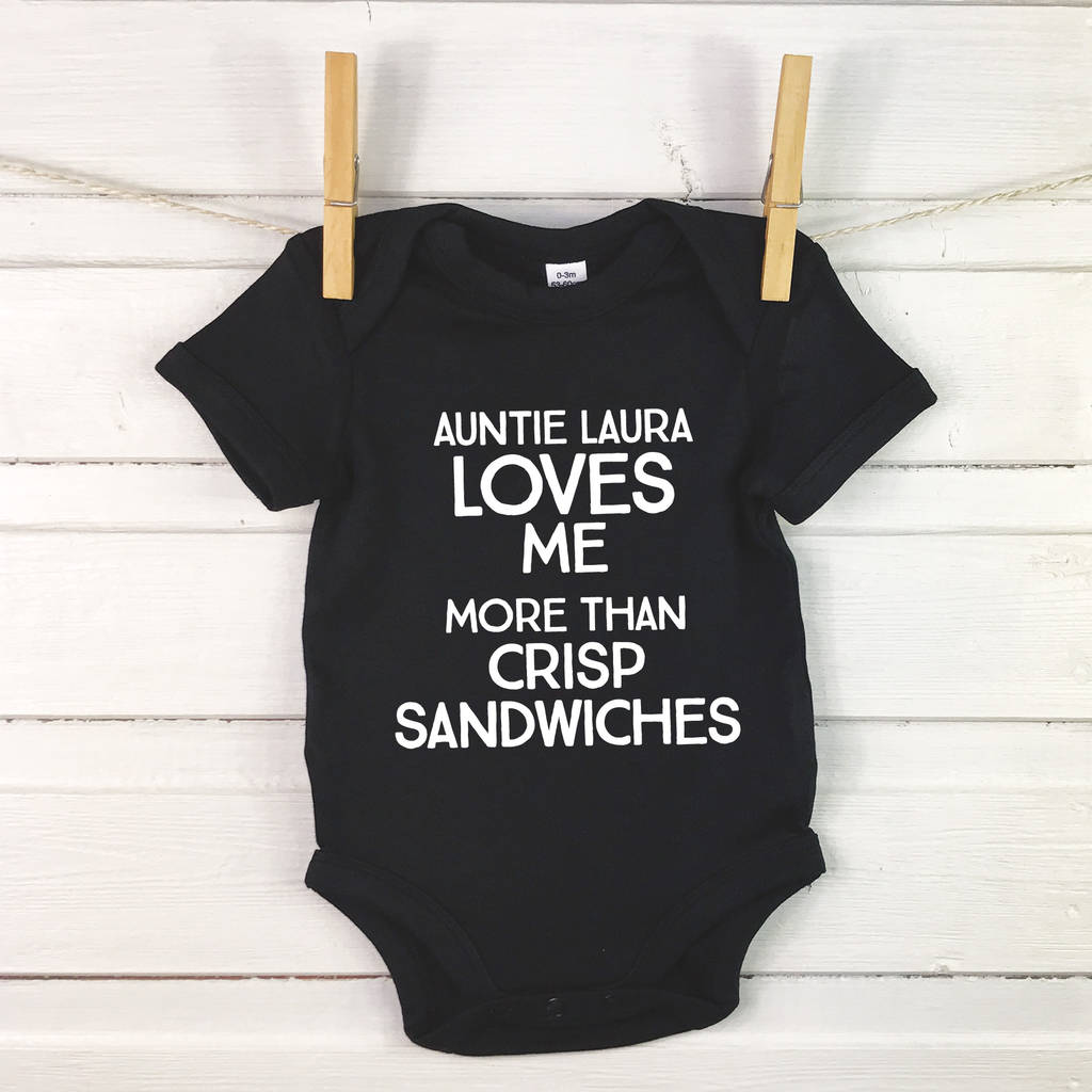 'Loves Me More Than' Babygrow - Lovetree Design