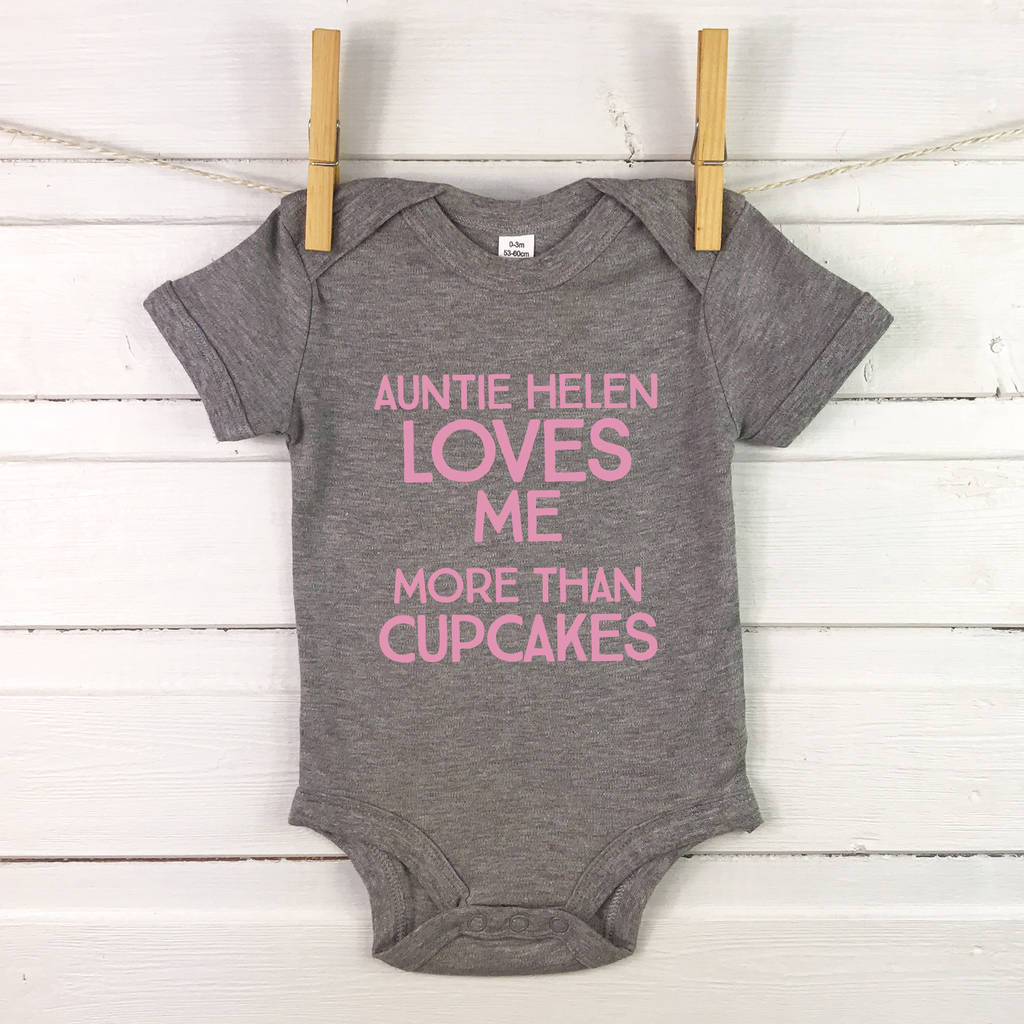 'Loves Me More Than' Babygrow - Lovetree Design