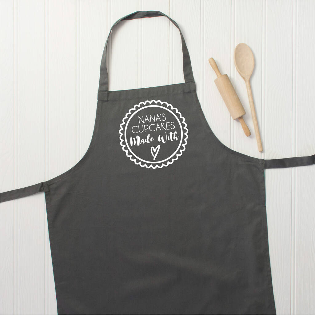 Made With Love Personalised Apron - Lovetree Design