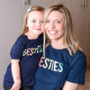 Mother And Child Multicoloured Besties T Shirts - Lovetree Design