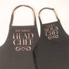 Personalised Mother And Daughter Rose Gold Aprons - Lovetree Design