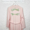 Mother Of The Bride Pink Floral Wedding Dressing Gown - Lovetree Design