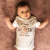 Mummy You're The Best! Mothers Day Rose Gold Babygrow - Lovetree Design