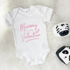 Mummy Is My Valentine Babygrow - Lovetree Design