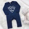 Mummy's Boy Mother's Day Babygrow With Heart - Lovetree Design