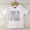 'My Favourite Things' Personalised Baby T Shirt - Lovetree Design