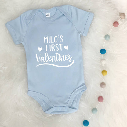 My First Valentines Day Personalised Baby Outfit - Lovetree Design