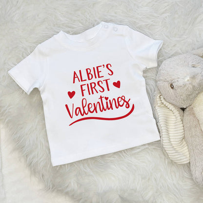 My First Valentines Day Personalised Baby Outfit - Lovetree Design