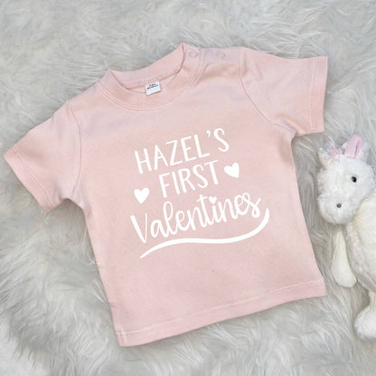 My First Valentines Day Personalised Baby Outfit - Lovetree Design