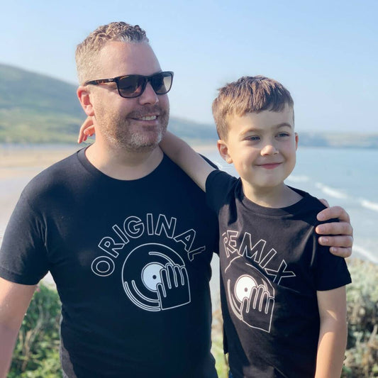 Original And Remix Father And Son T Shirt Set - Lovetree Design