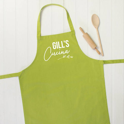 Personalised Apron Italian Cucina - Lovetree Design