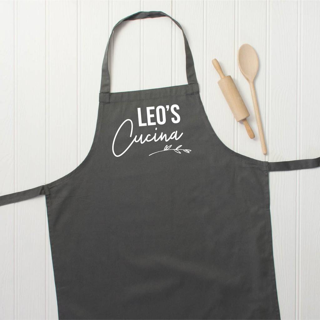 Personalised Apron Italian Cucina - Lovetree Design