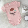 Personalised Armadillo Rock And Roll Babygrow - Lovetree Design