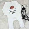 Personalised Armadillo Rock And Roll Rompersuit - Lovetree Design