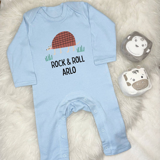Personalised Armadillo Rock And Roll Rompersuit - Lovetree Design