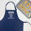 Personalised Childs Apron Favourite Foods - Lovetree Design