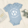 Personalised Football Daddy And Baby Babygrow - Lovetree Design