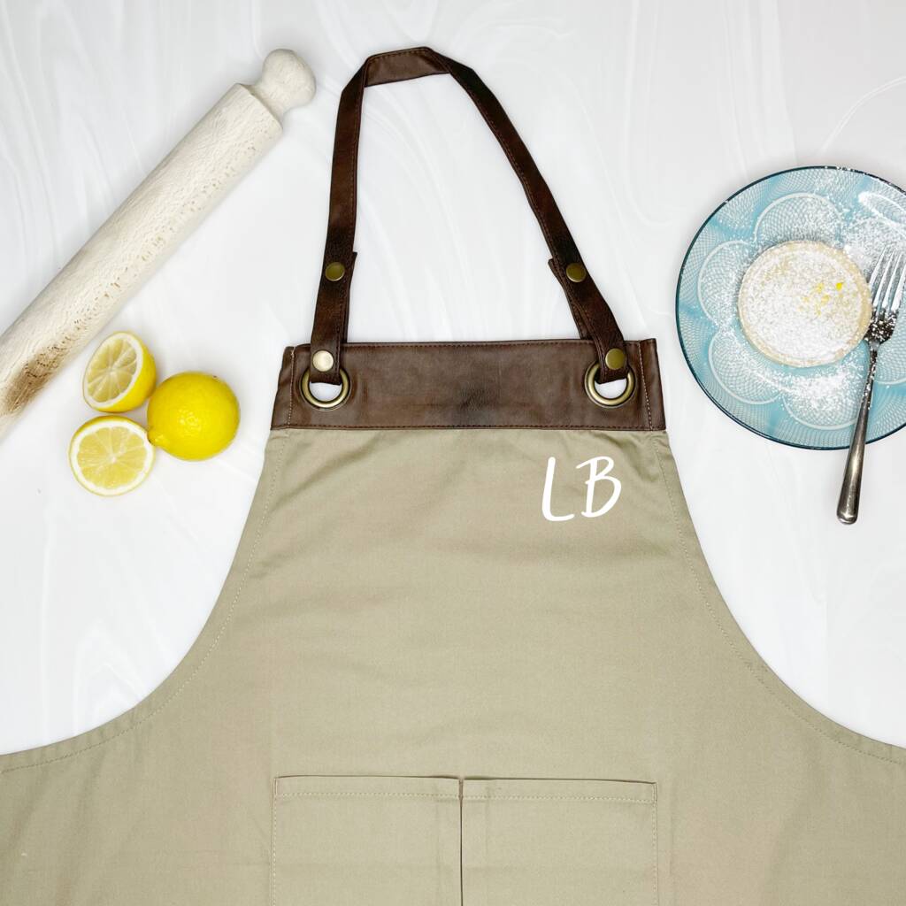 Personalised Initial Artisan Apron - Lovetree Design