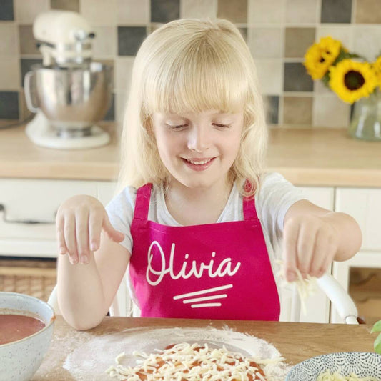 Personalised Kids Apron Ballpoint - Lovetree Design