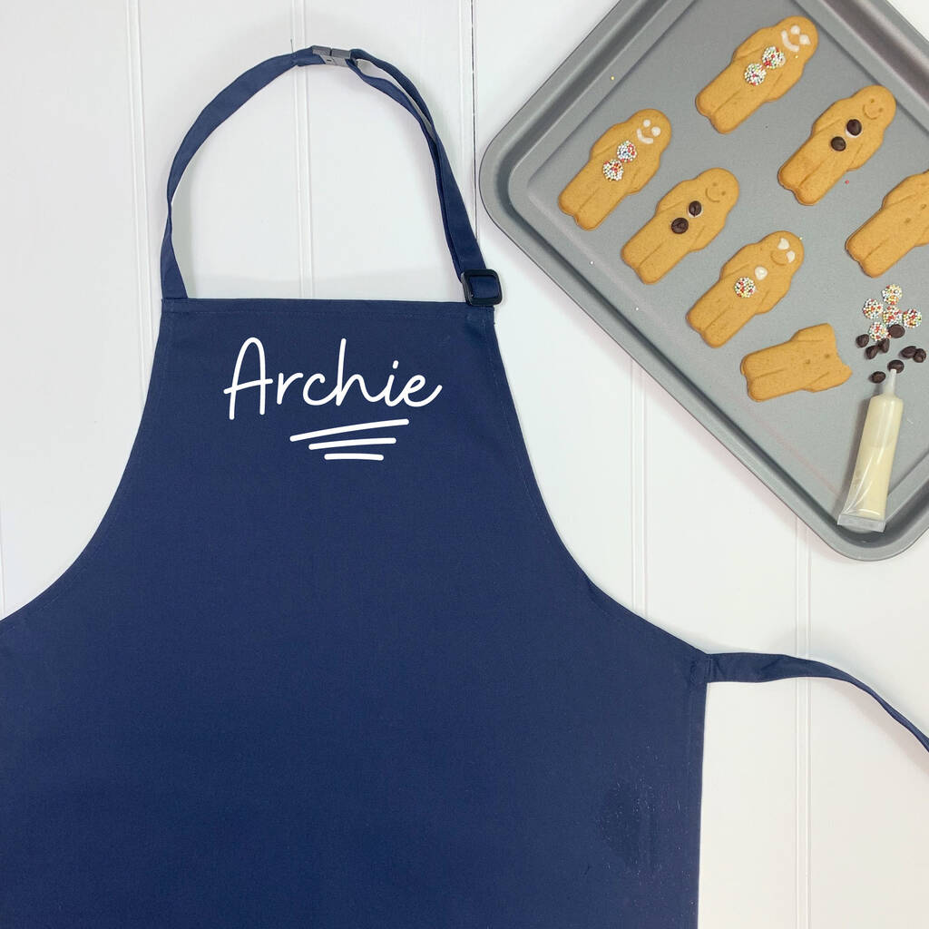 Personalised Kids Apron Ballpoint - Lovetree Design