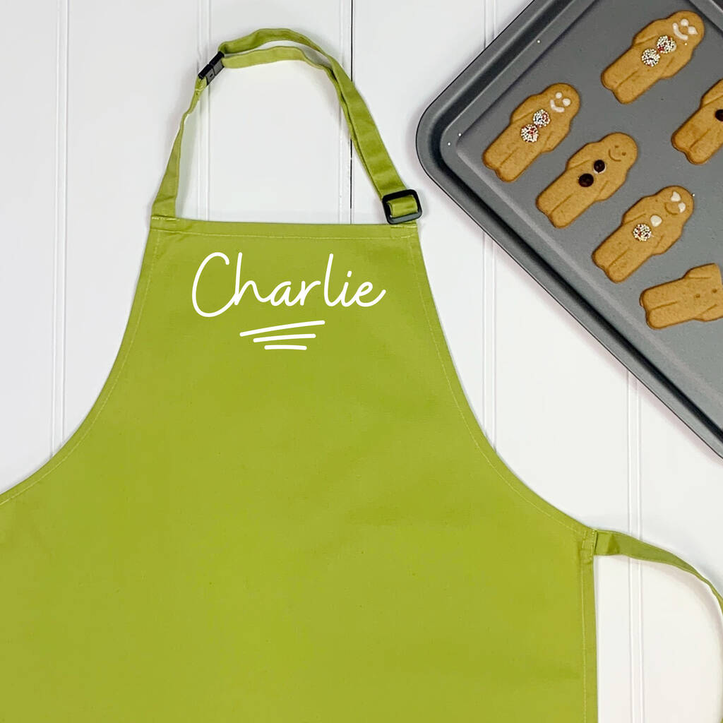 Personalised Kids Apron Ballpoint - Lovetree Design