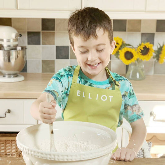 Personalised Kids Apron With Name - Lovetree Design