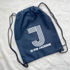Kids Personalised Pe / Swimming Bag Retro Alphabet - Lovetree Design