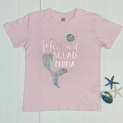 Personalised Mermaid T Shirt Set - Lovetree Design