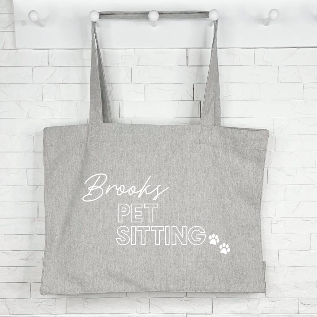 Personalised Pet Sitter Bag For Dogs - Lovetree Design