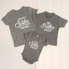 Personalised Retro Sibling Set Of Three T Shirts - Lovetree Design