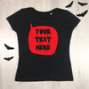 Personalised Halloween Speech Bubble Adult T'Shirt - Lovetree Design