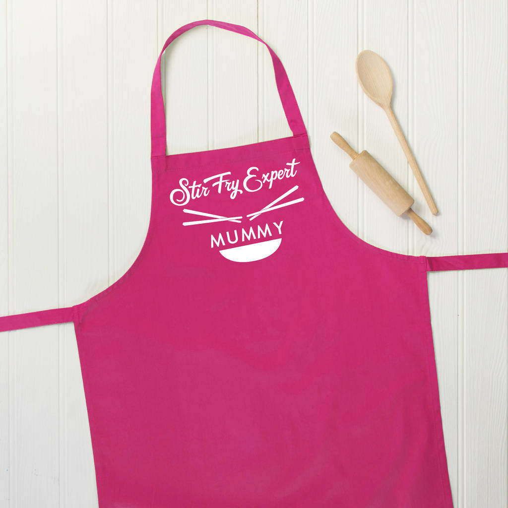 Personalised Stir Fry Expert Apron - Lovetree Design