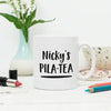 Pilates Mug Personalised Pila-Tea Mug - Lovetree Design