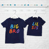 Rainbow Matching Sibling T Shirt Set - Lovetree Design