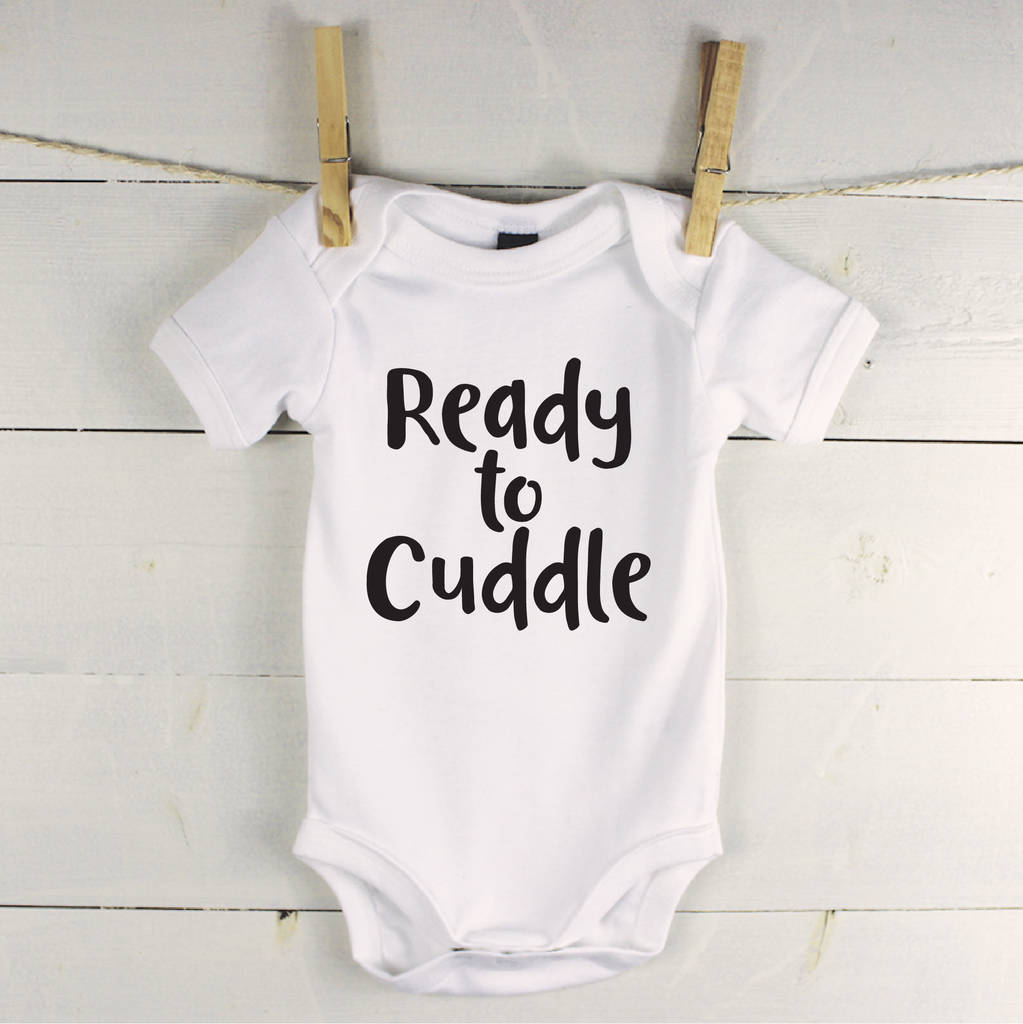 Ready To Cuddle Babygrow - Lovetree Design