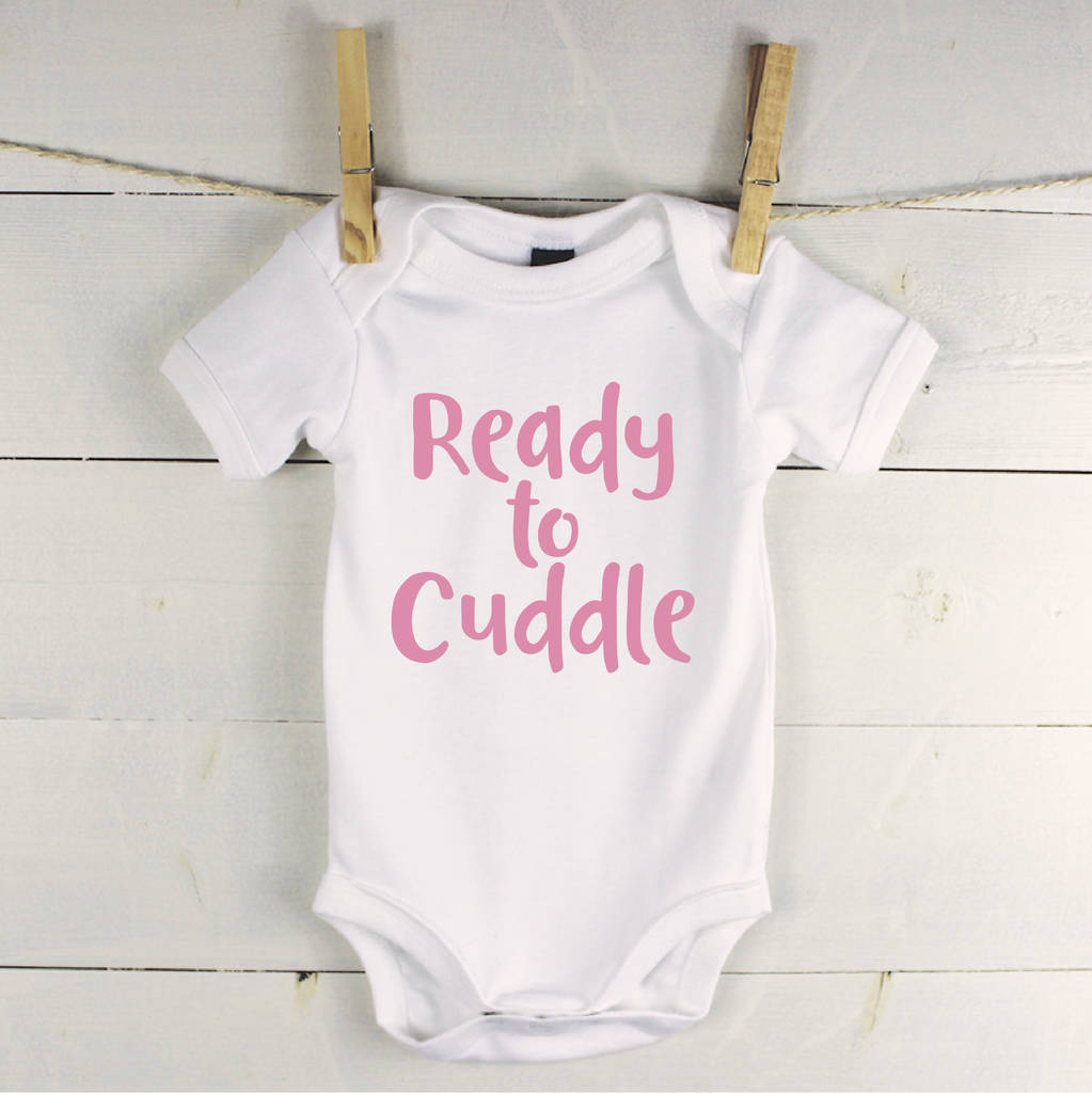 Ready To Cuddle Babygrow - Lovetree Design