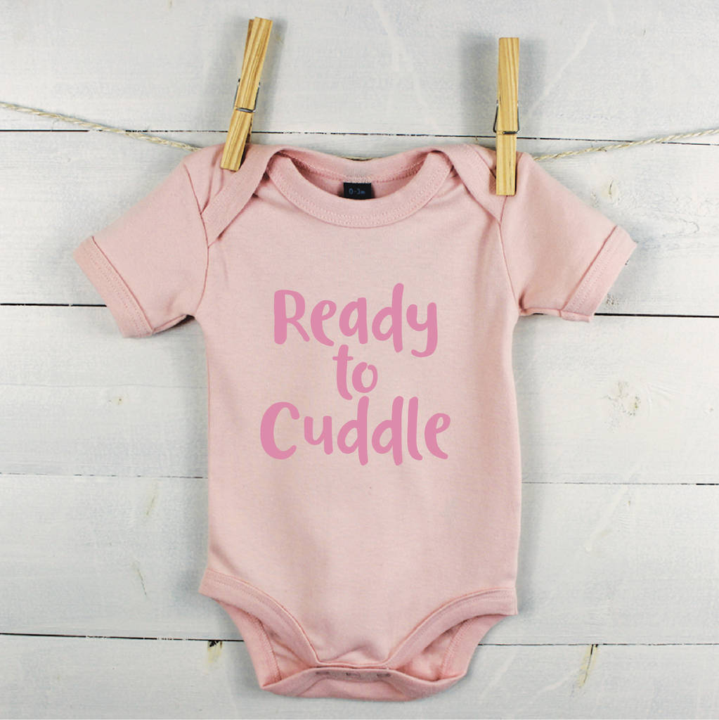 Ready To Cuddle Babygrow - Lovetree Design