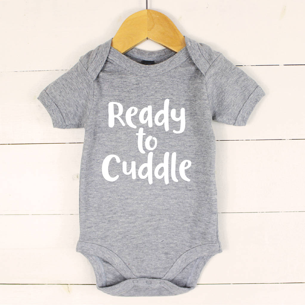 Ready To Cuddle Babygrow - Lovetree Design