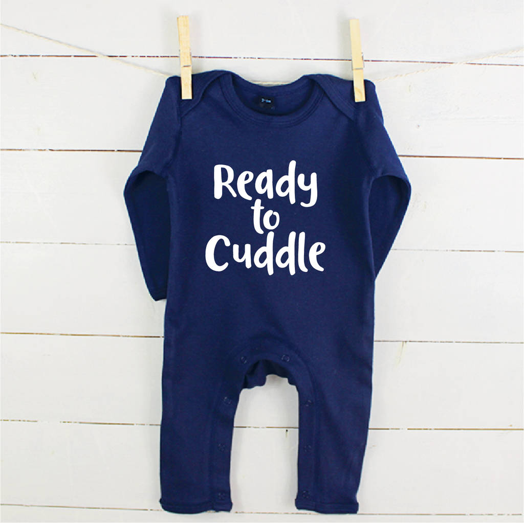 Ready To Cuddle Babygrow - Lovetree Design