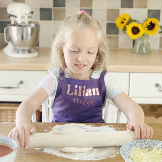 Rose Gold Personalised Kids Artisan Apron - Lovetree Design