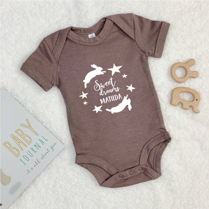 Sweet Dreams Personalised Babygrow - Lovetree Design