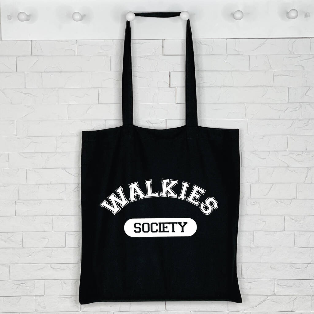 Walkies Society Dog Lover Tote Bag