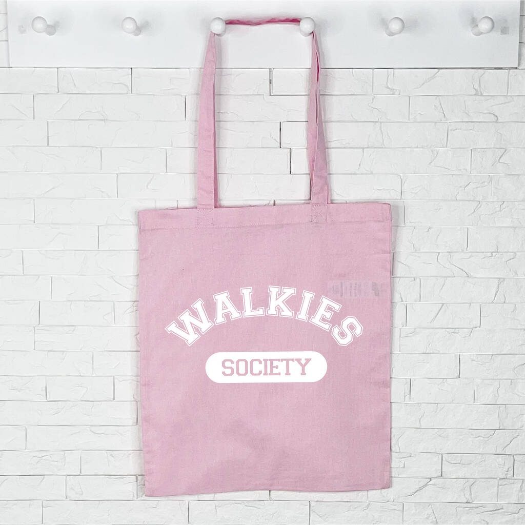Walkies Society Dog Lover Tote Bag