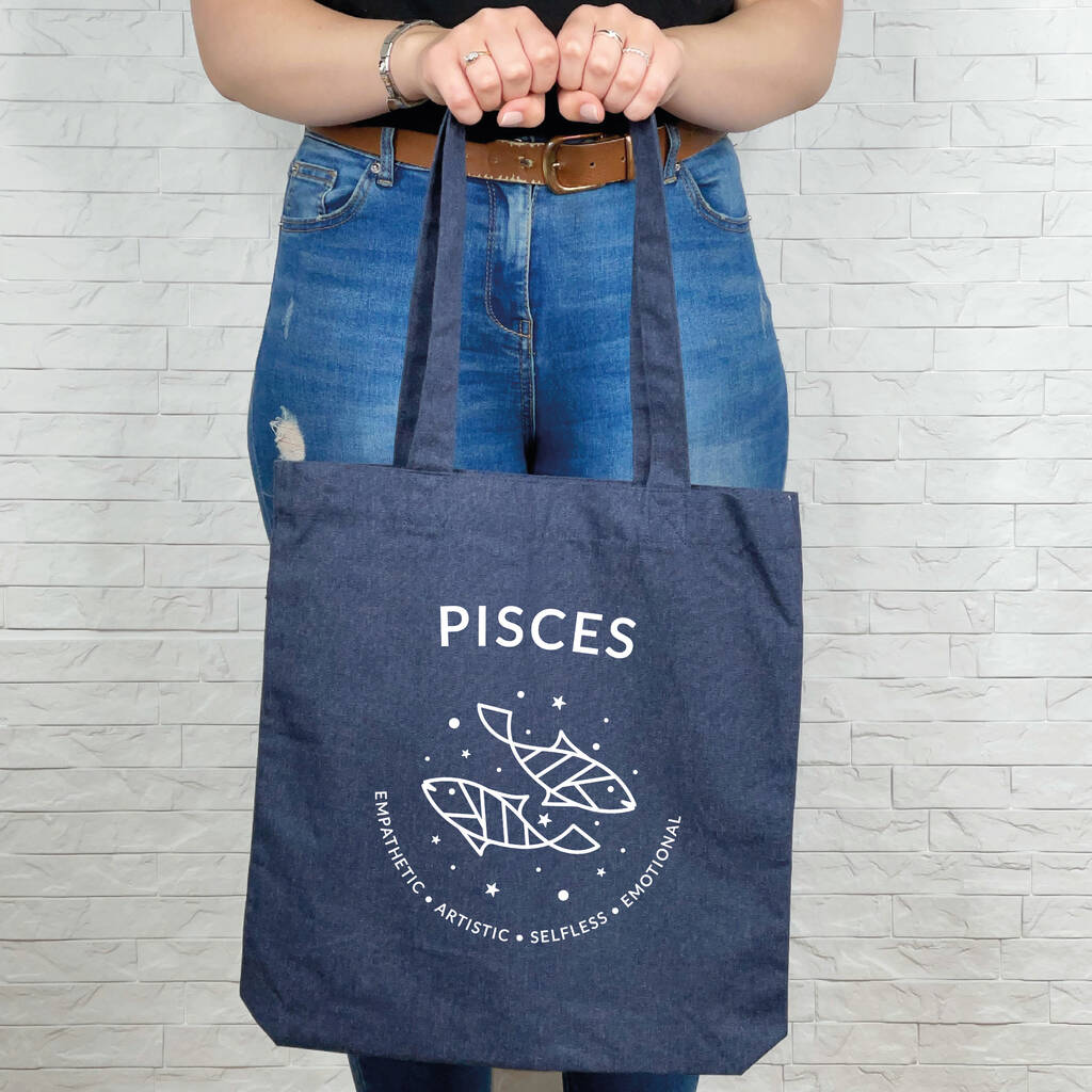 Zodiac Sign Traits Tote Bag - Lovetree Design