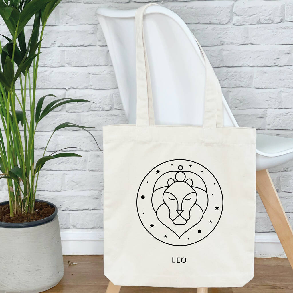 Zodiac Star Sign Tote Bag - Lovetree Design