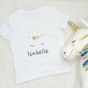 Kids Unicorn T Shirt Personalised With Name - Lovetree Design