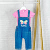 Butterfly Personalised Baby/Kids Denim Dungarees - Lovetree Design