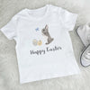 Kids Personalised Easter Bunny T Shirt