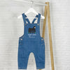Gorilla Strong And Brave Personalised Kids Dungarees