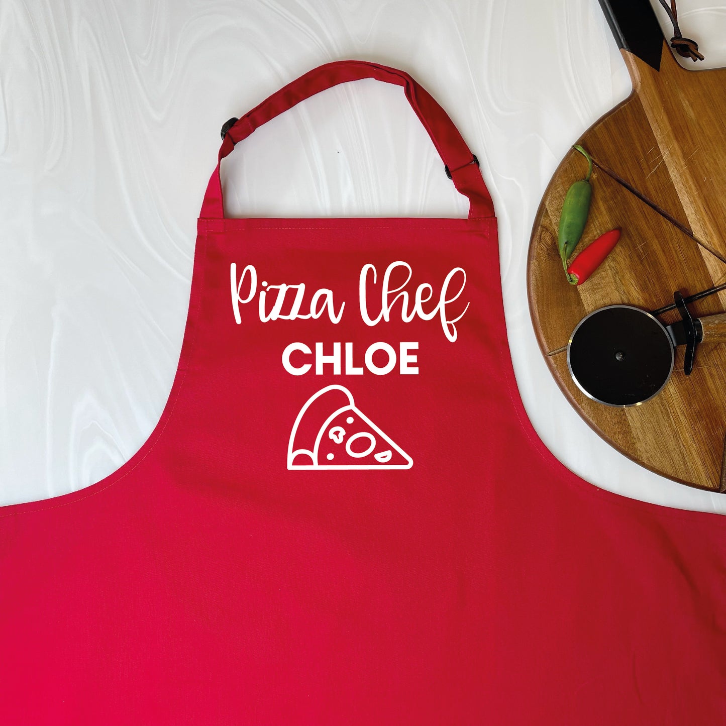 Pizza Chef Kids Personalised Apron